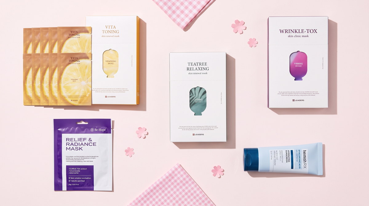 Korean sheet masks and sunscreen in KSHOP's Last Chance collection