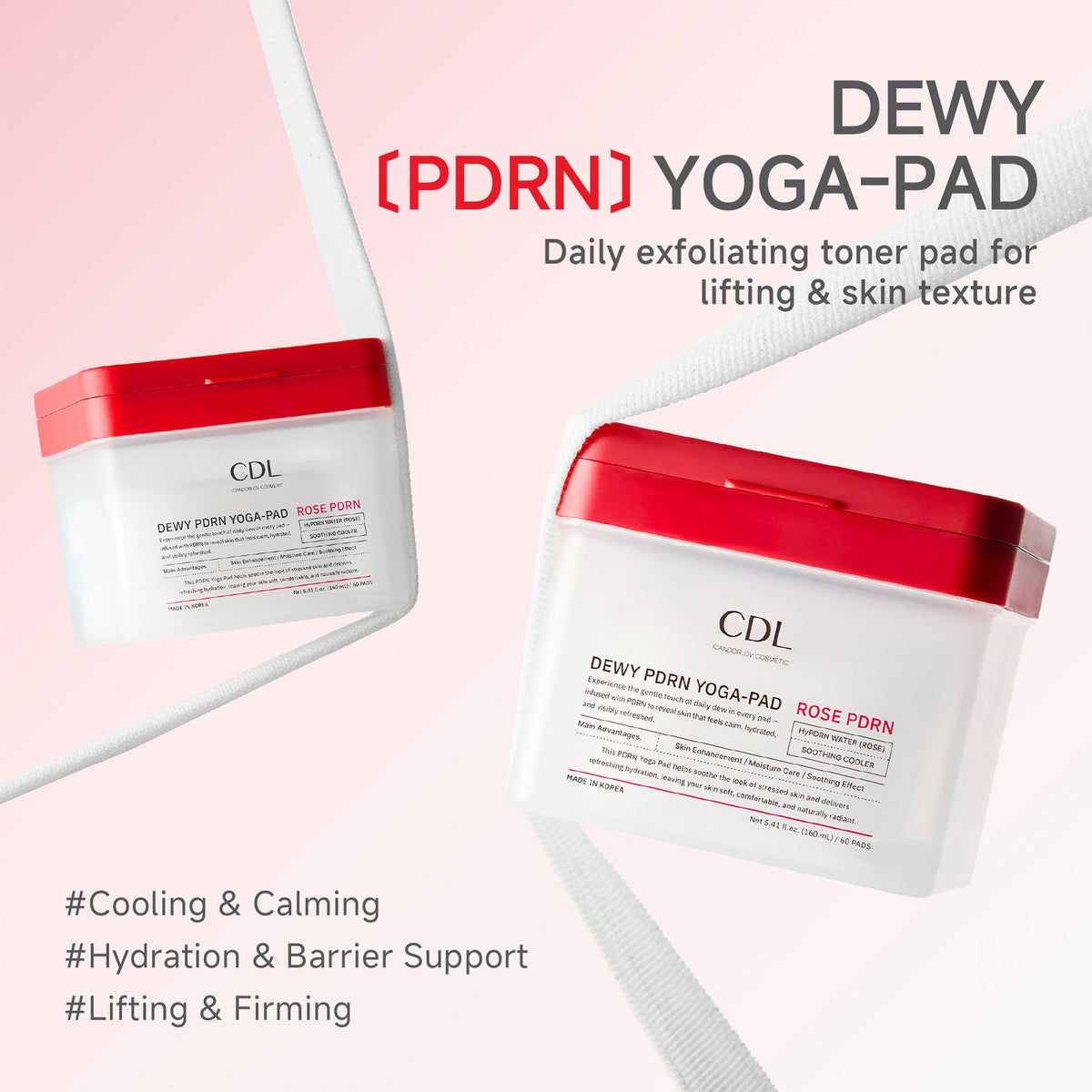 Candorlov Dewy PDRN Yoga-Pad, 60 pads