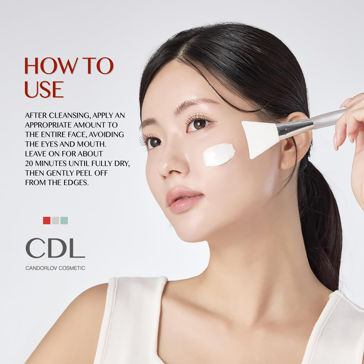 Candorlov White Egg Glow Peel Off Mask