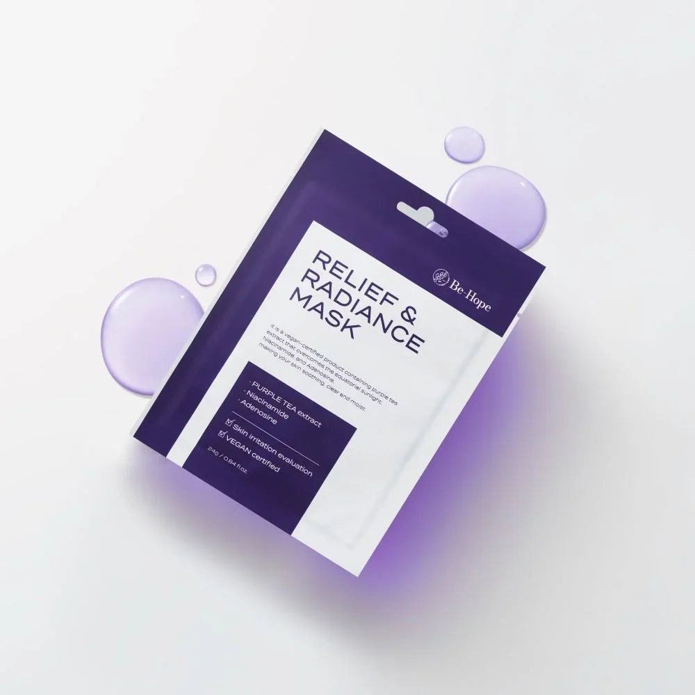 BE HOPE Relife & Radiance Mask 5 Sheets