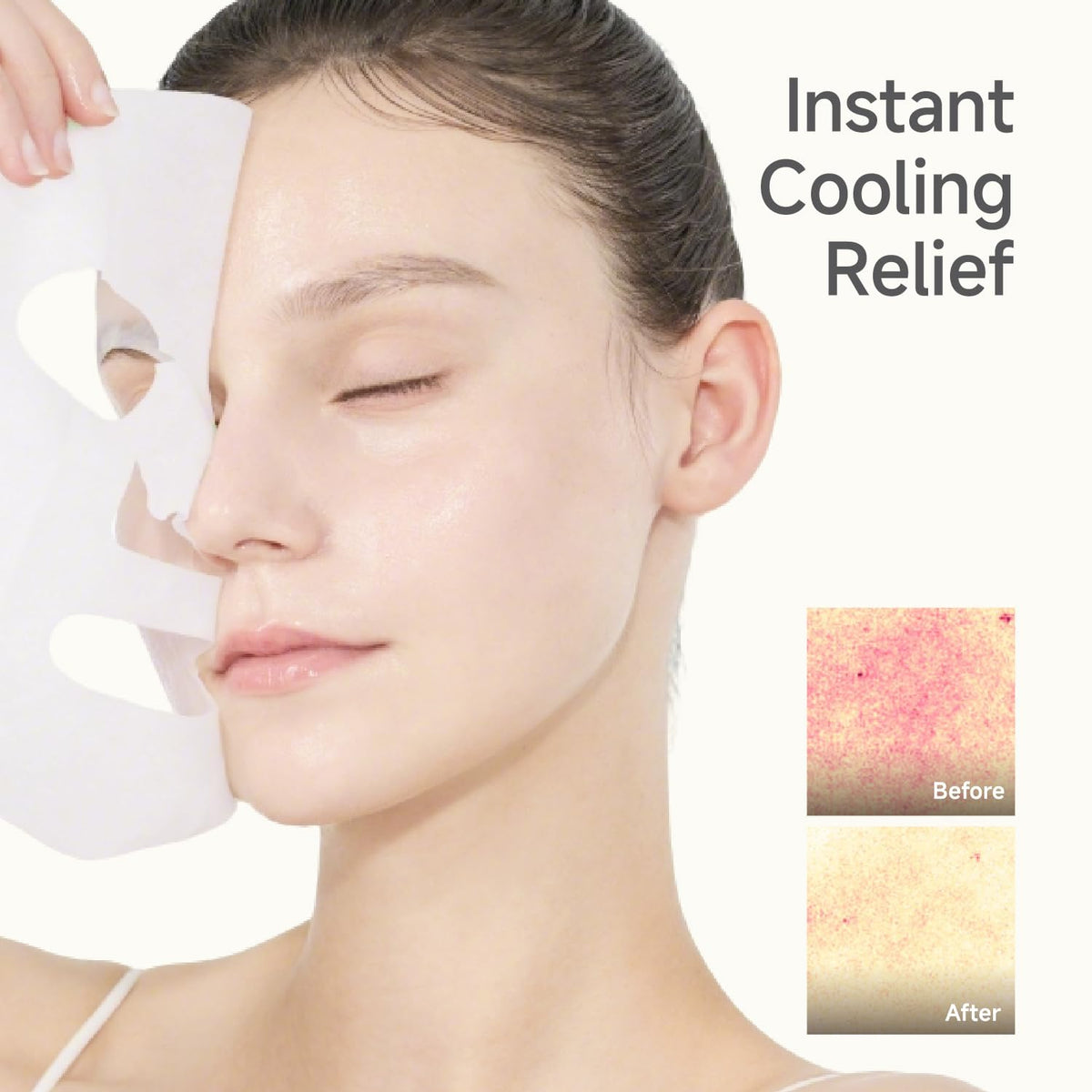 Candorlov Icy Sheet Mask instant cooling relief