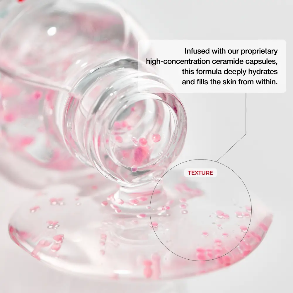 Candorlov Online Serum texture with ceramide capsules