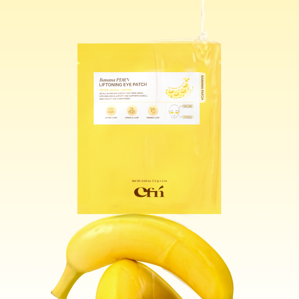 Single sealed pouch of the Banana PDRN eye patch