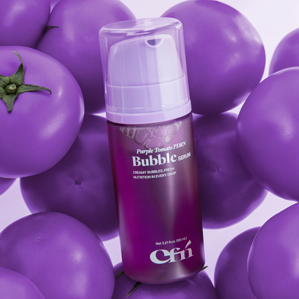 CFN Purple Tomato PDRN Bubble Serum 3.21 fl oz (95 ml)