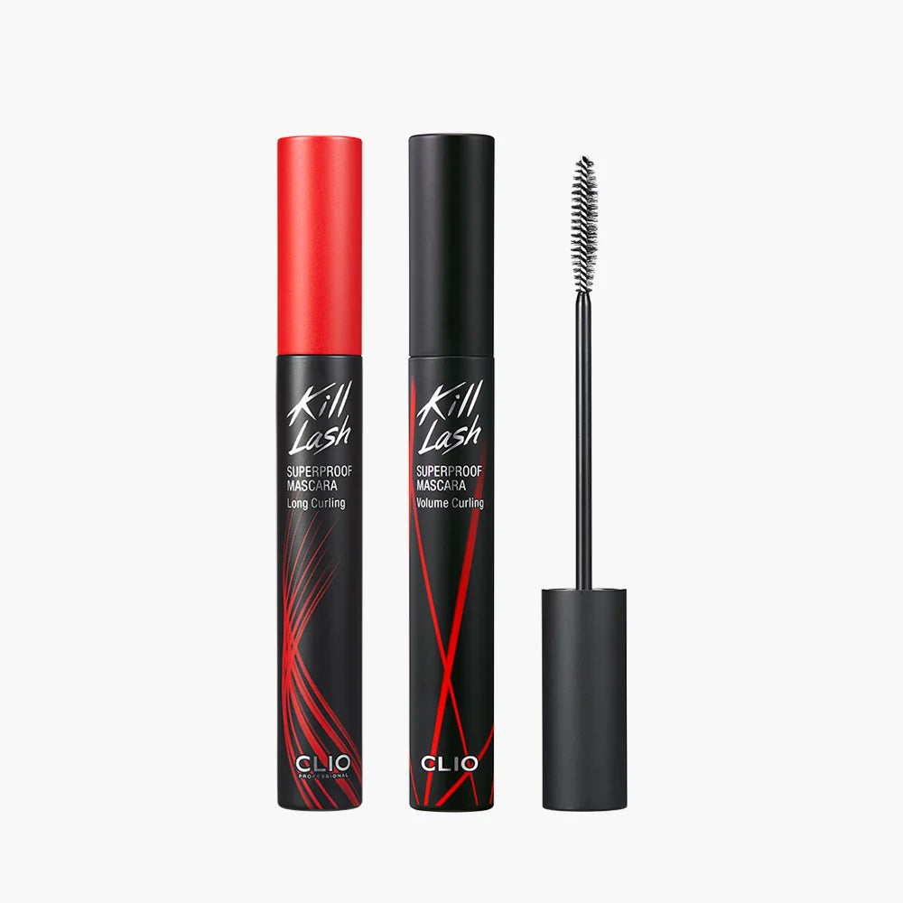CLIO Kill Lash Superproof Mascara tubes