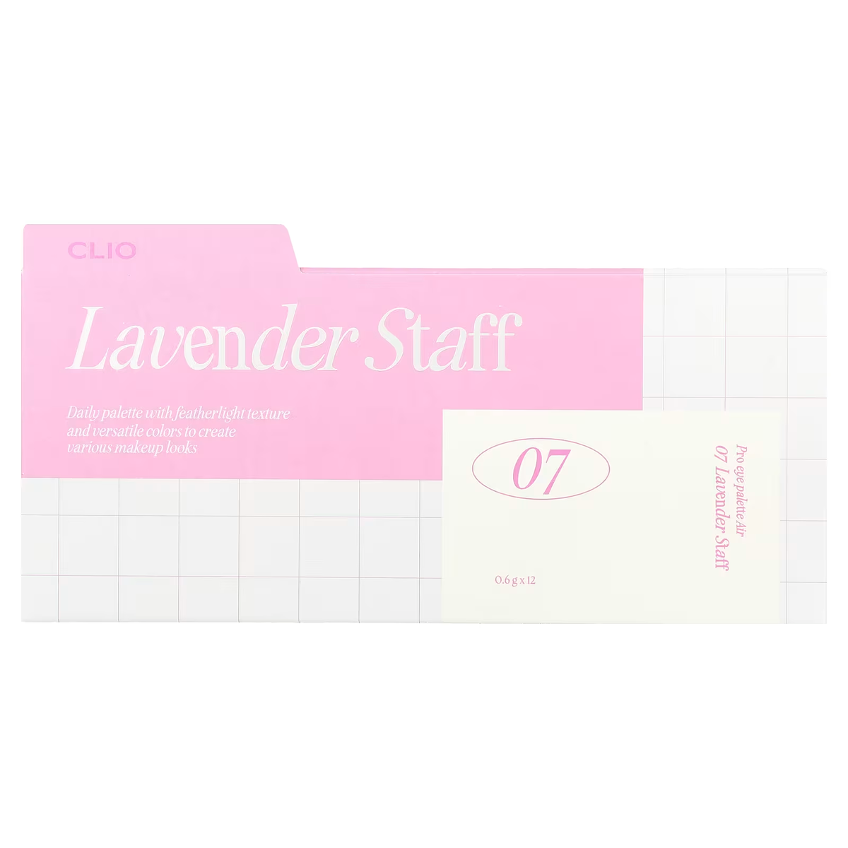 CLIO Pro Eye Palette Air 07 Lavender Staff box