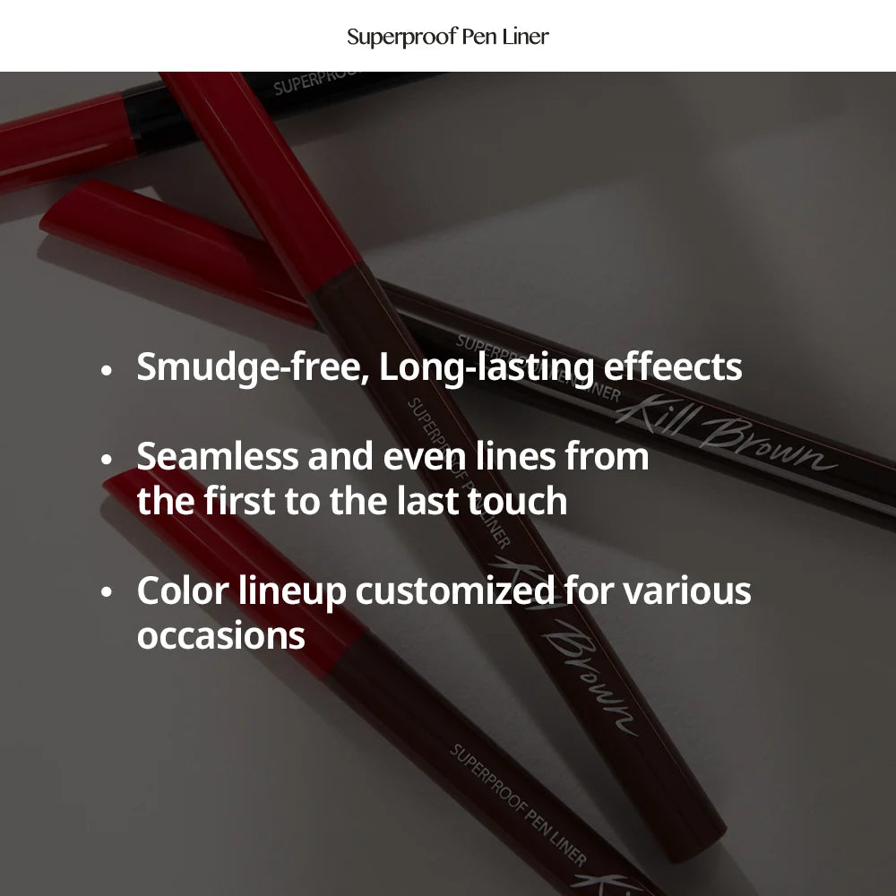CLIO Superproof Pen Liner features