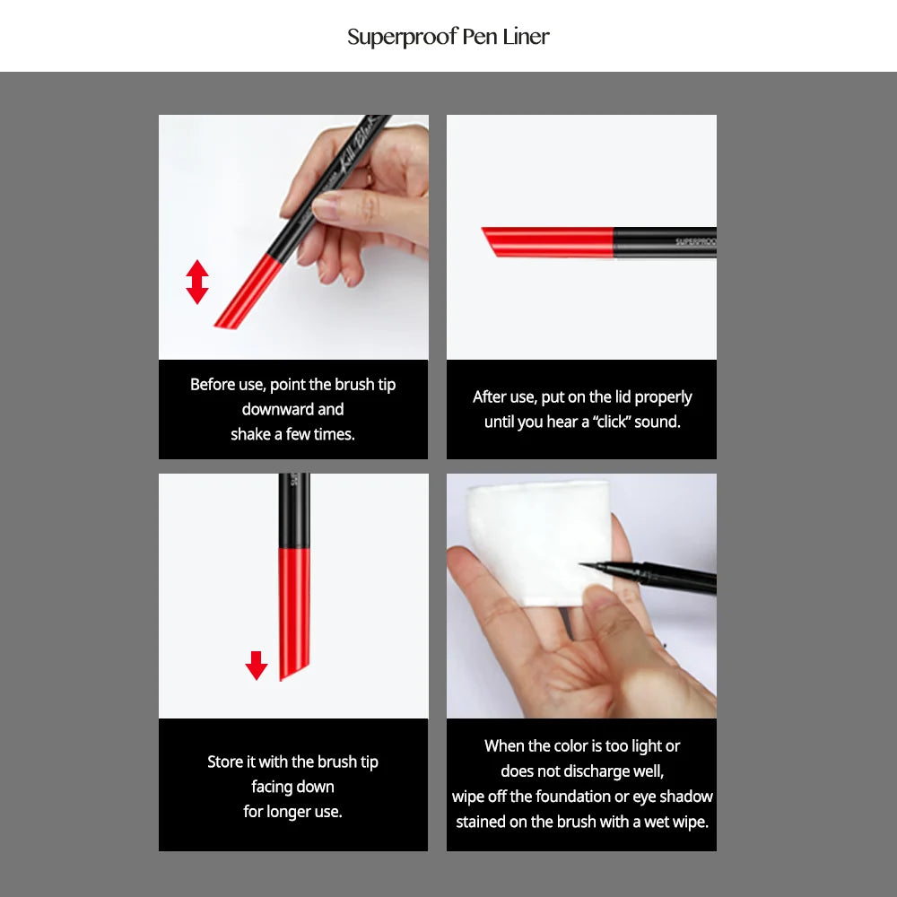 How to use CLIO Superproof Pen Liner