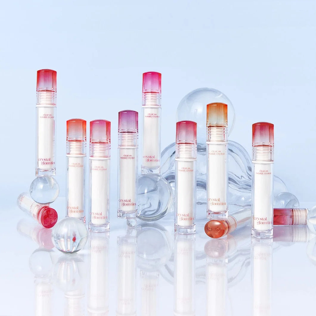 CLIO Crystal Glam Tint full shade lineup