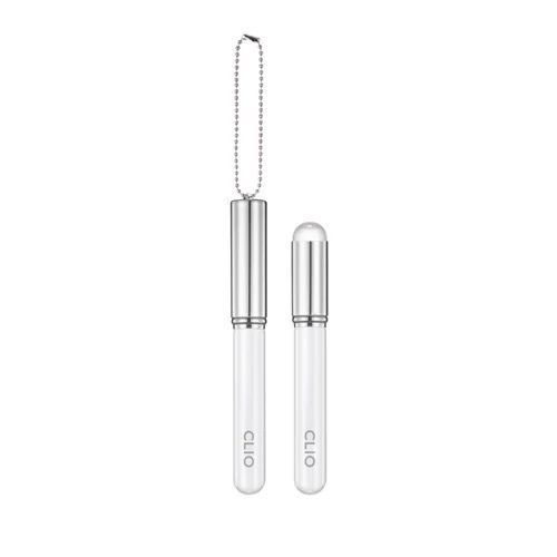 CLIO Baby TapTap Lip Brush closed, with its ball chain