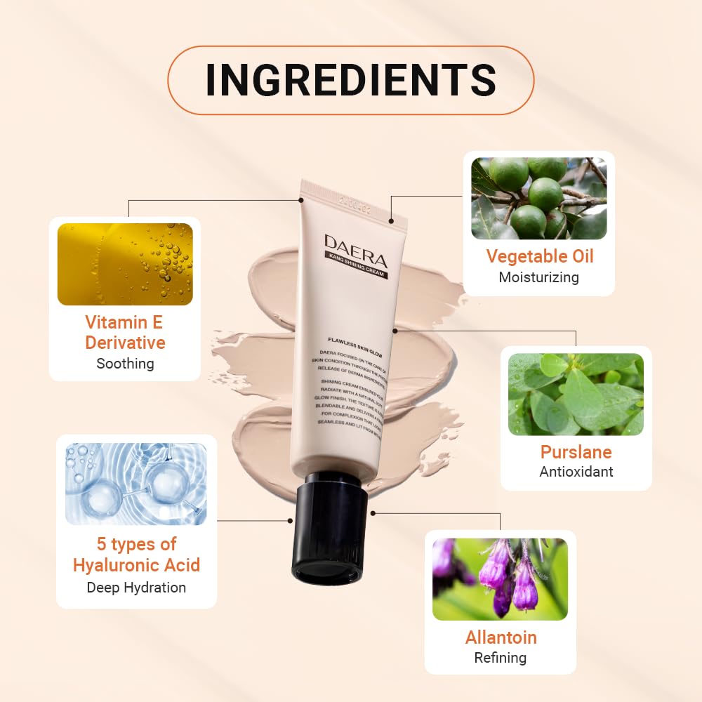 DAERA Kang Shining Cream (b.b Cream) 1.4 fl oz (40 ml)