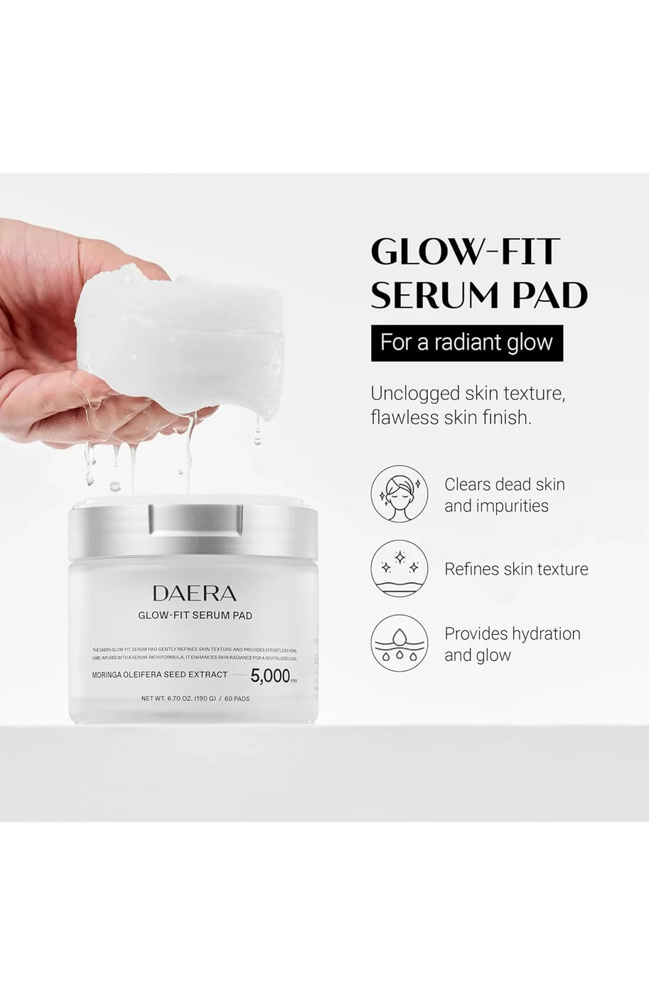 DER-PAD-GLOWFIT-190G product photo