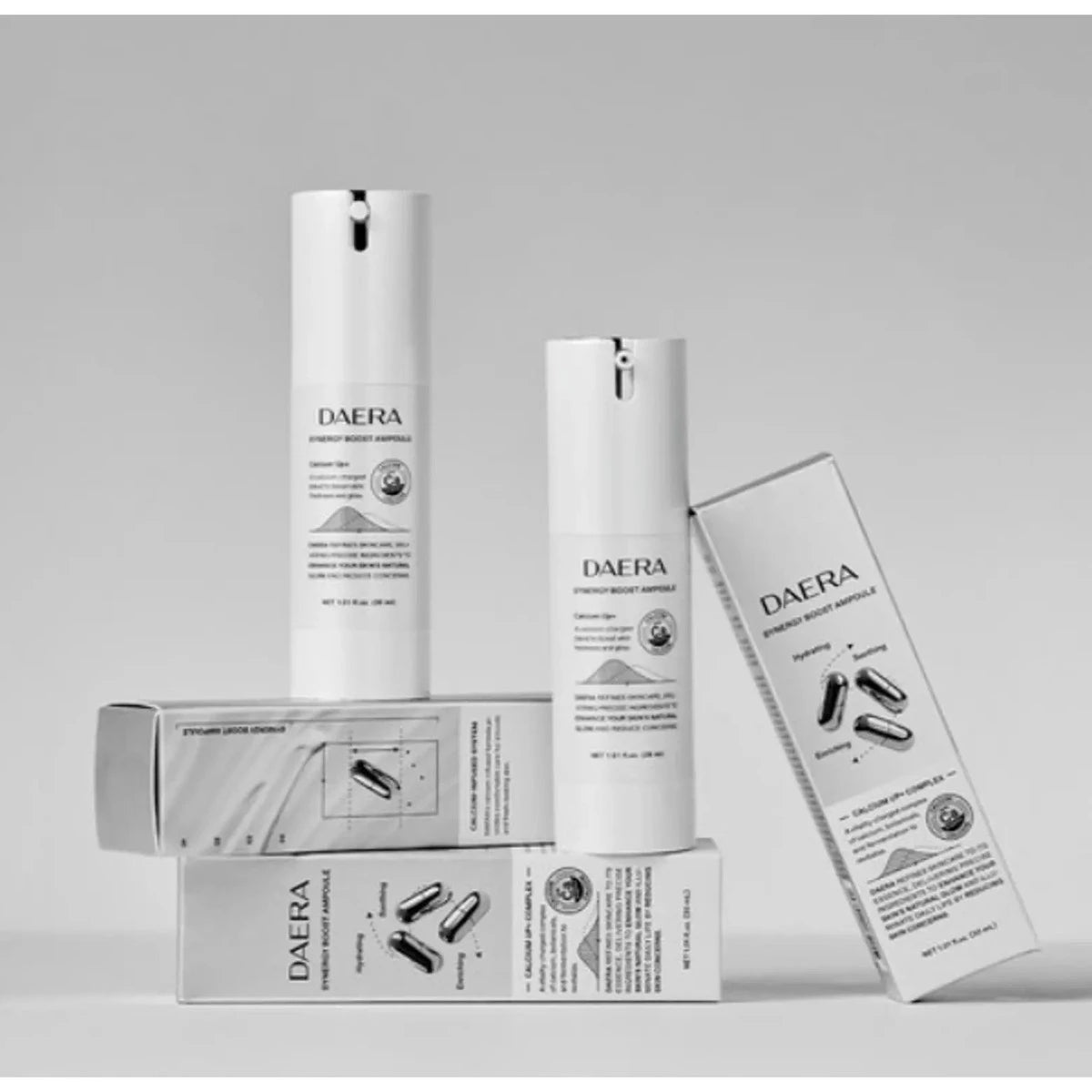 DAERA Synergy Boost Ampoule 30 ml bottles with retail boxes