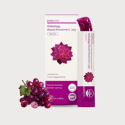 FOODOLOGY Coleology Bowel Movement Jelly box and purple stick, grape flavor, 10 sticks