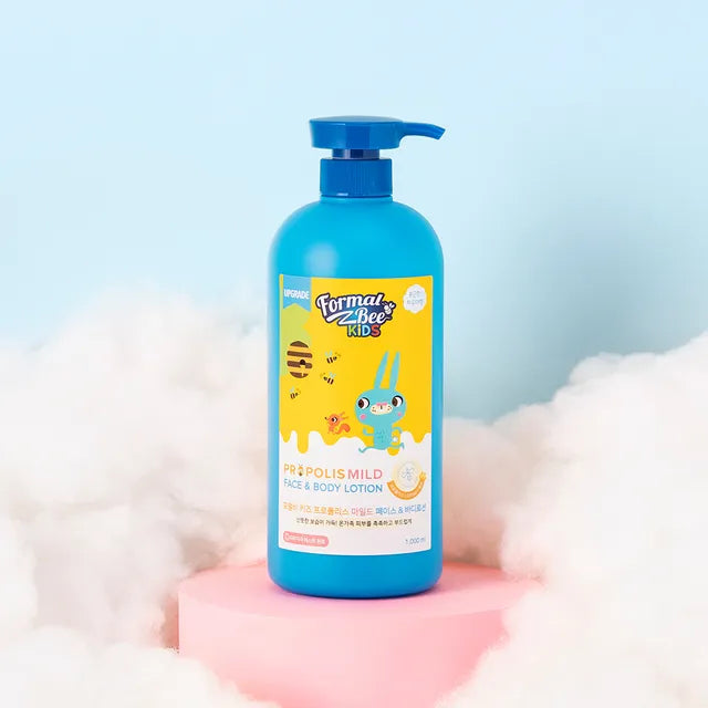Formal Bee Kids Kids Propolis Mild Face & Body Lotion 33.8 fl oz (1,000 ml)