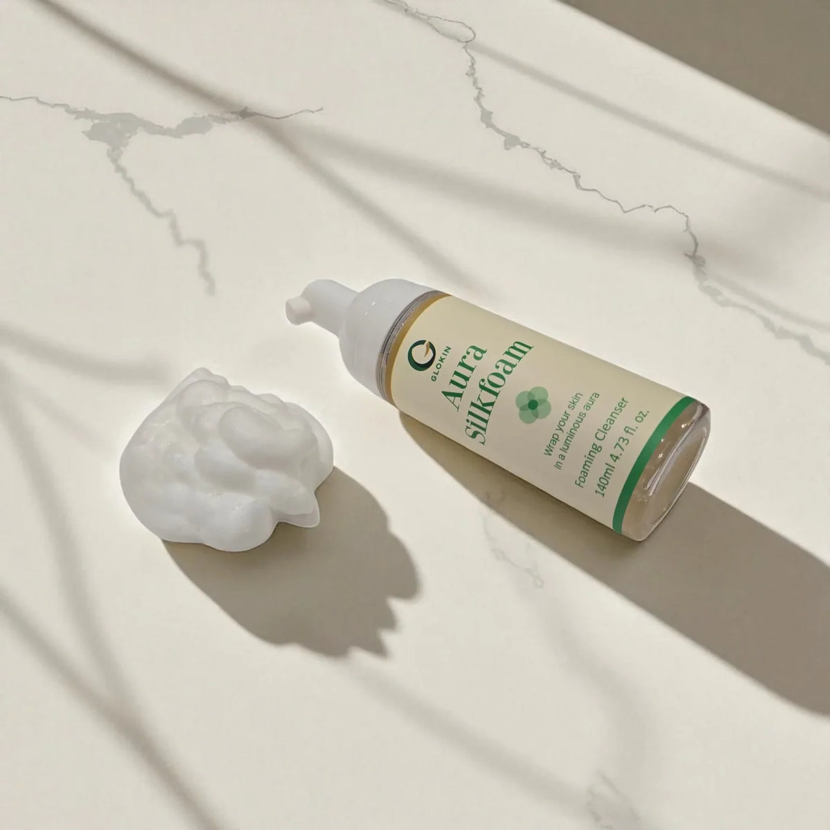 GLO-CLN-AURASILK-140ML product photo