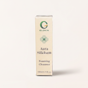 GLOKIN Aura Silk Foam Foaming Cleanser box, 140 ml