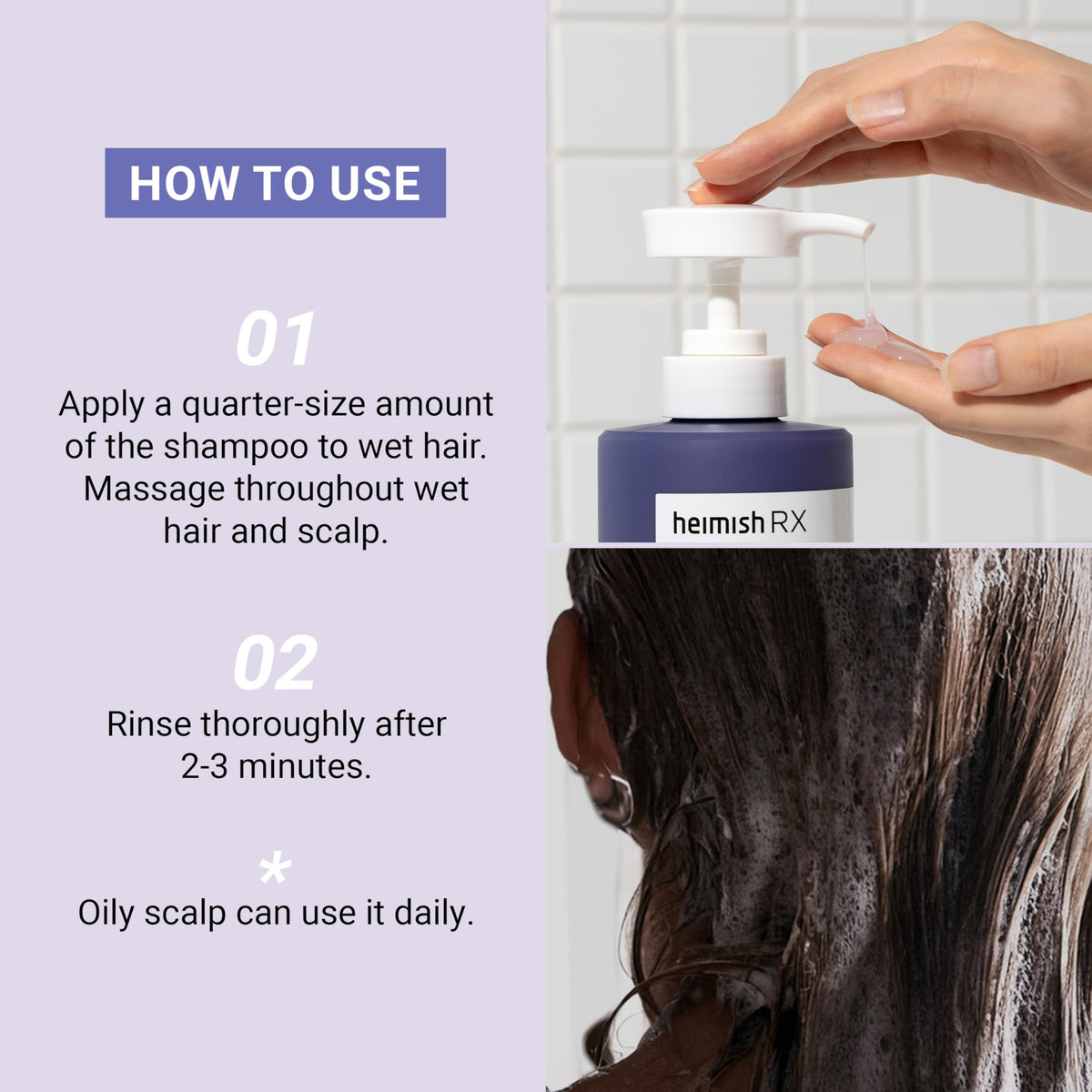 heimish RX Amino Biotin Revitalizing Shampoo