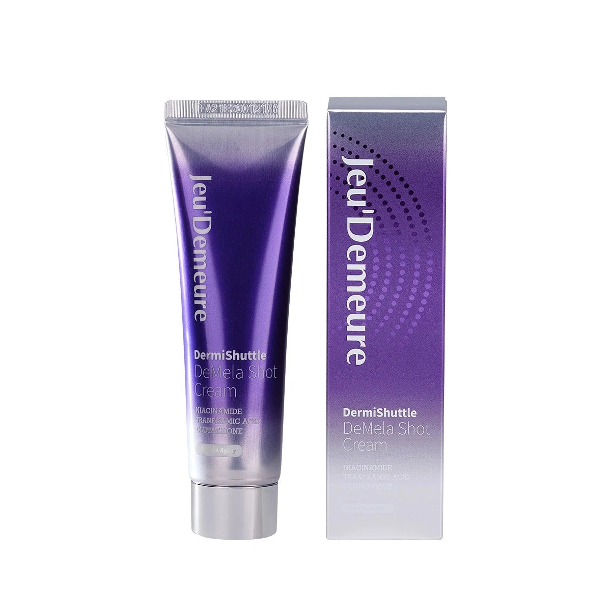 Jeu'Demeure DermiShuttle DeMela Shot Cream 50 ml tube with box