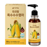 Jayeon Chaeum Corn Silk Tea Liquid Concentrate 590 g box and pump bottle