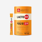 LACTO-FIT Core Probiotics canister and stick packet