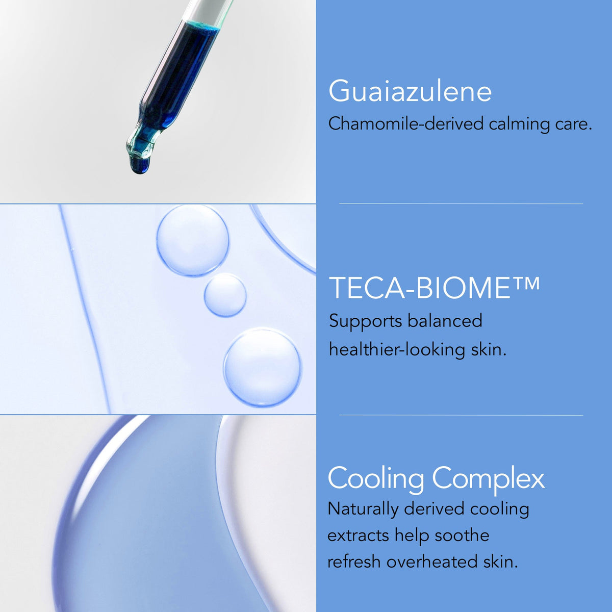 LEADERS TECA Cooling Pad key ingredients