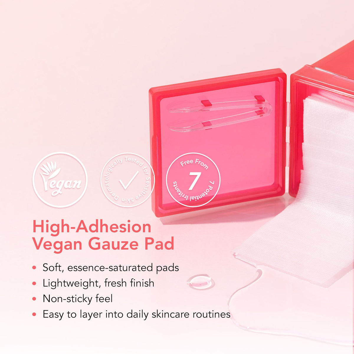 LEADERS Vita Blemish Pad vegan gauze pad