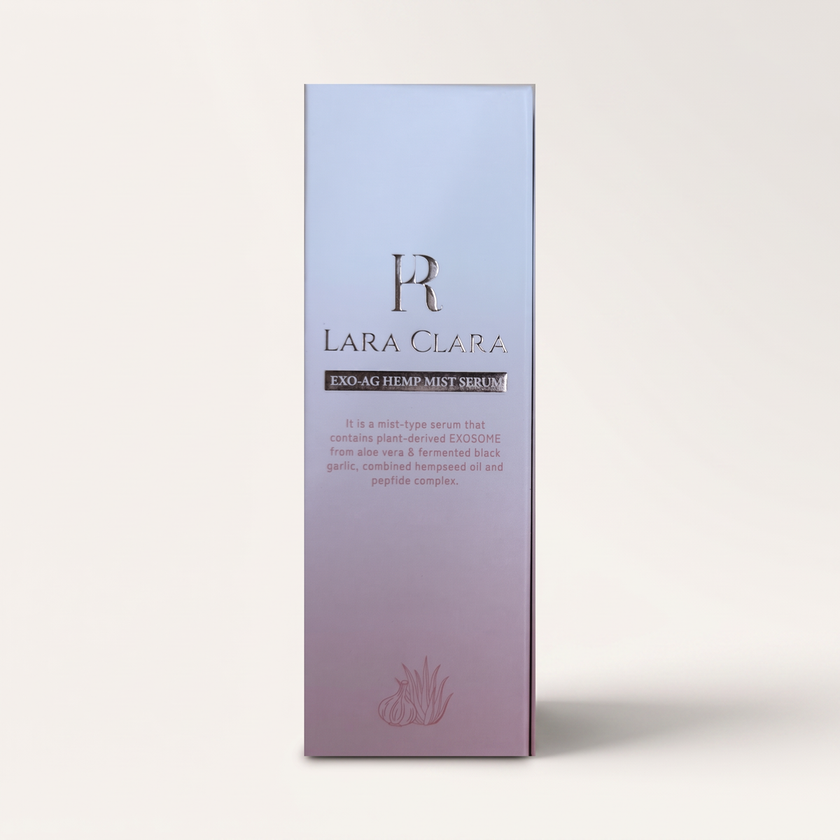 LARA CLARA Exo-AG Hemp Mist Serum box front