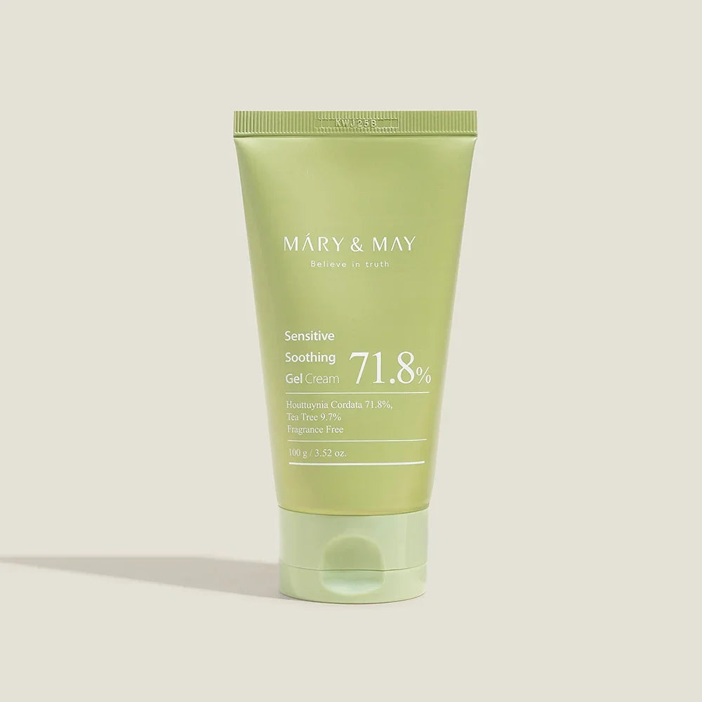 Mary&May Sensitive Soothing Gel Cream 71.8% tube