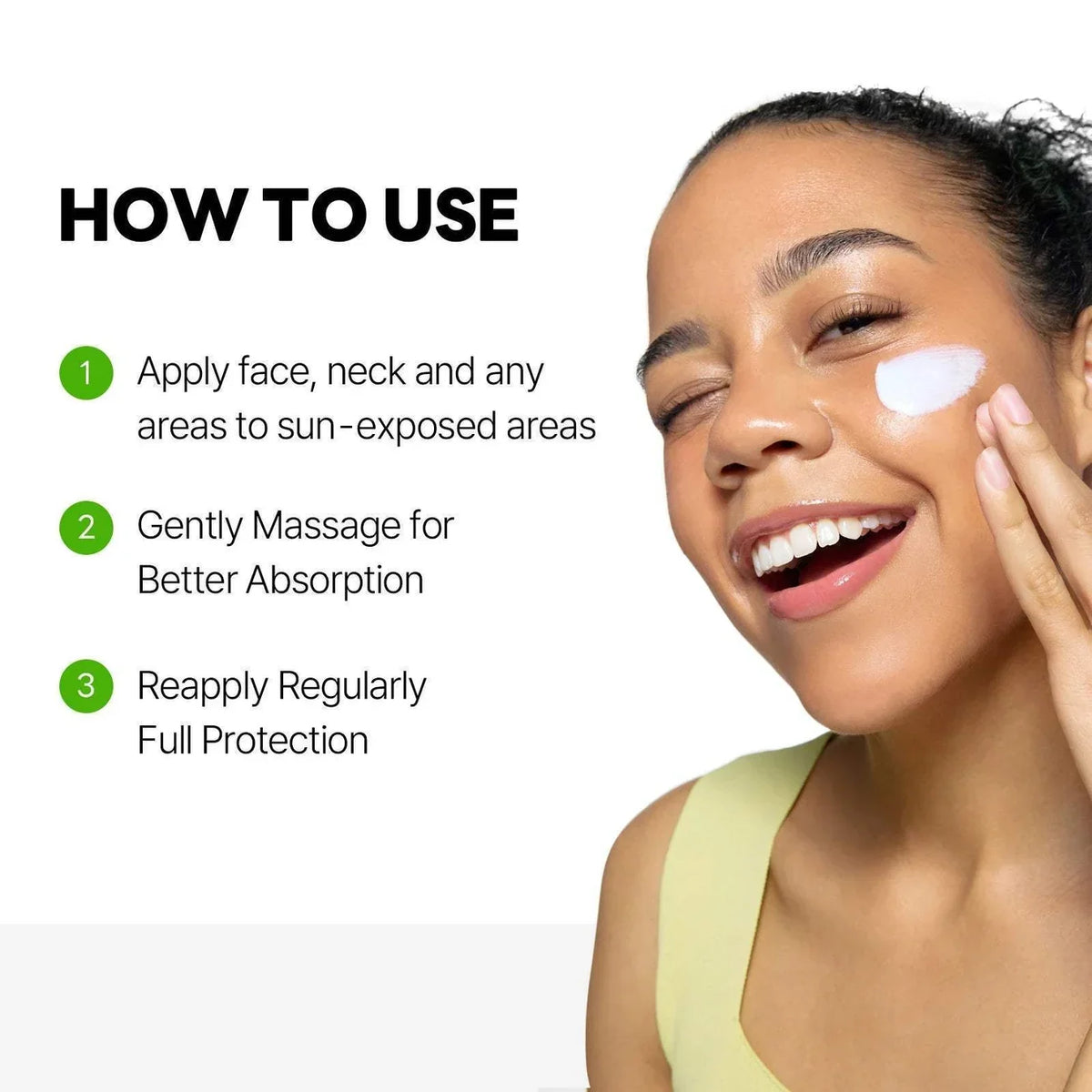 How to use Round Lab Birch Juice Mild Up sunscreen