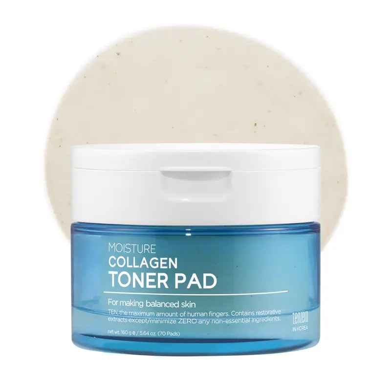 TENZERO Moisture Collagen Toner Pad x 70