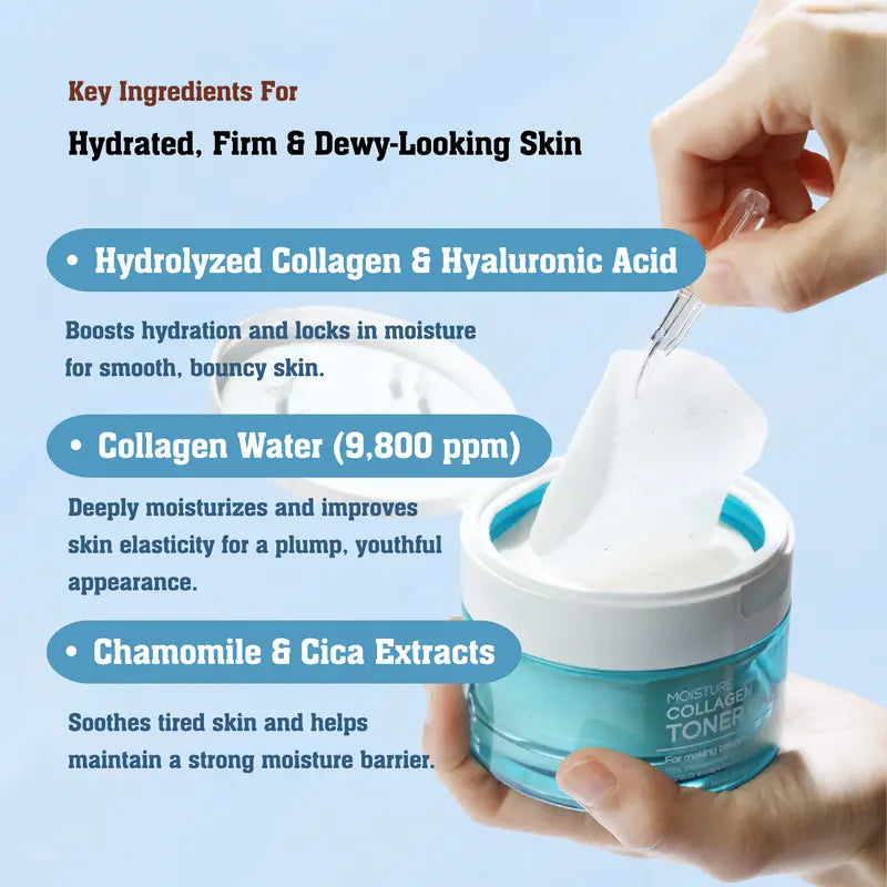 tenzero Moisture Collagen Toner Pad