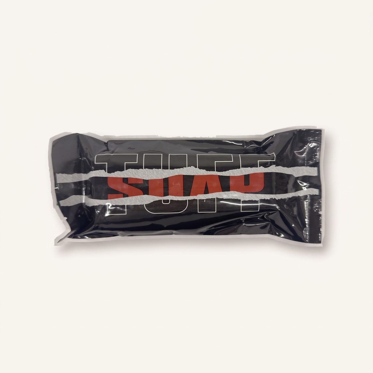 TUFFSOAP Red, sealed package front