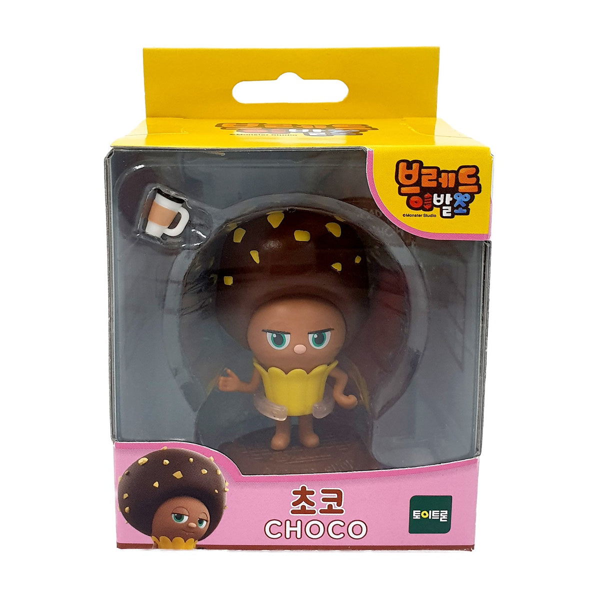Bread Barbershop Choco figure in its window box