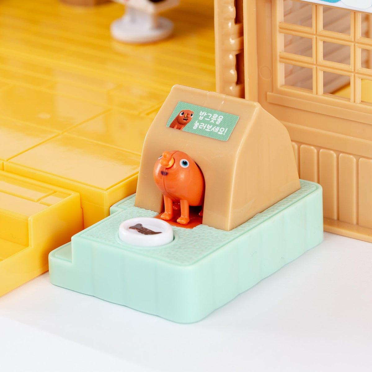 Welcome to Bread Barbershop playset play scene
