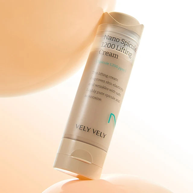 Nano Spicule lifting cream texture swatch