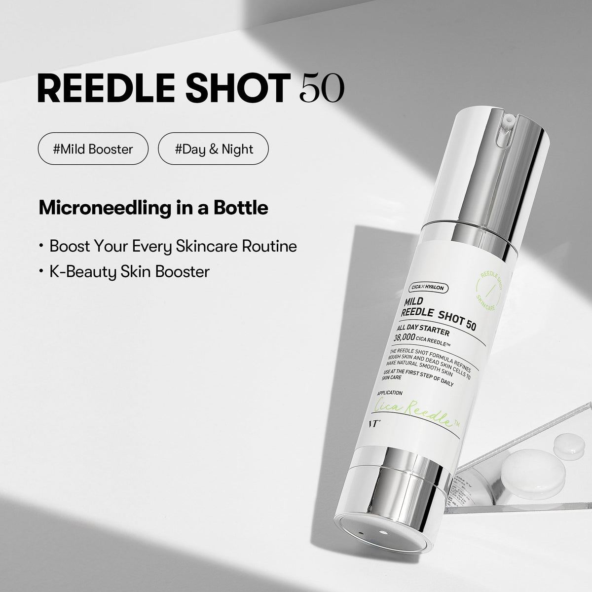 Mild Reedle Shot 50: mild booster for day and night