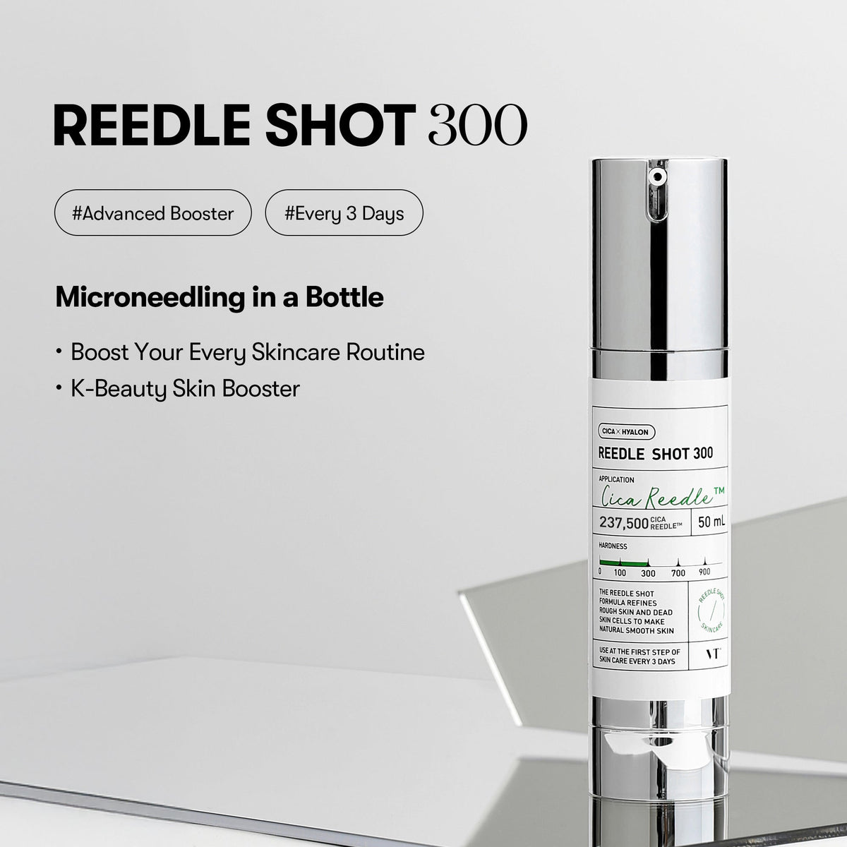 VT Cosmetics Reedle Shot 300 1.69 fl oz (50 ml) — silver treatment bottle