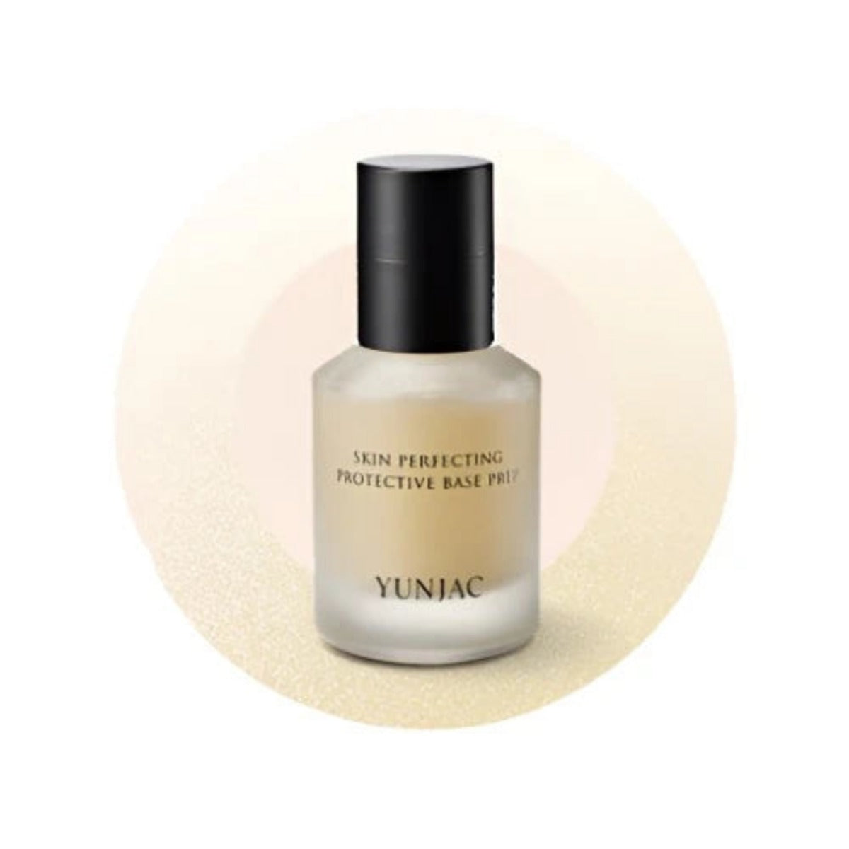 YUNJAC Skin Perfecting Protective Base Prep 1.35 fl oz (40 ml) — front view of the base prep bottle