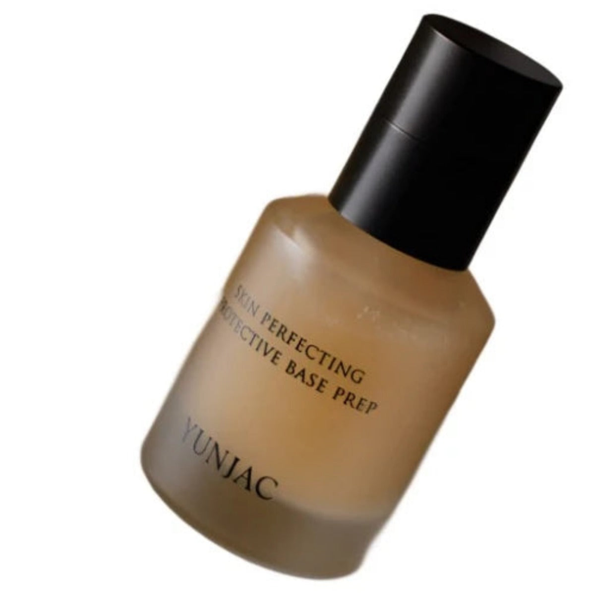 YUNJAC Skin Perfecting Protective Base Prep 1.35 fl oz (40 ml) — close-up of the base prep bottle