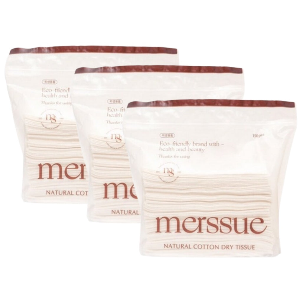 Natural Cotton Dry Tissue, Unbleached, 150 Sheets