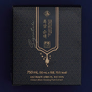 Korean Black Ginseng Pure Extract, 60 pouches of 50 mL