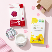 Inner Glow Jelly Box: FOODOLOGY Cutting Jelly, Lemoni Joa organic lemon juice and heimish All Clean Balm